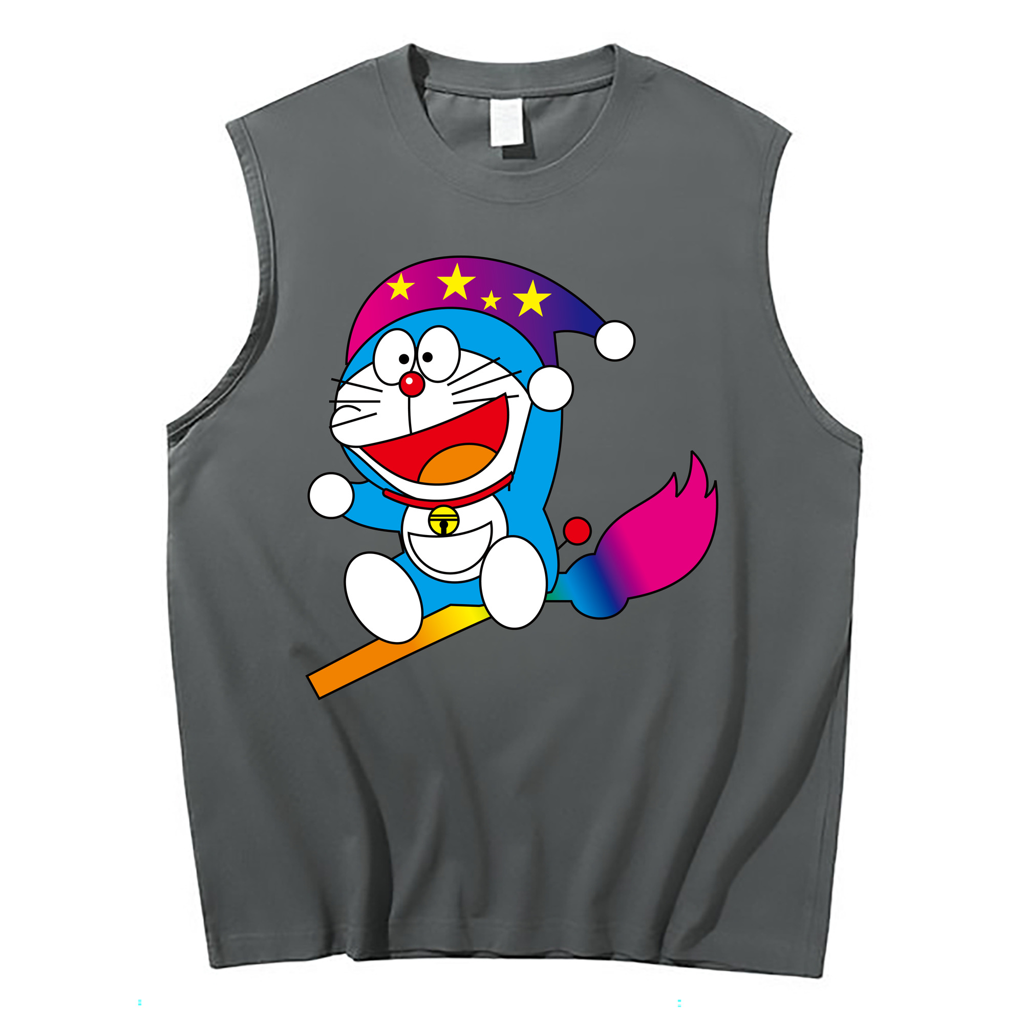 （画像用） ドラえもん Doraemon コットン100％タンクトップ（フロントプリント）